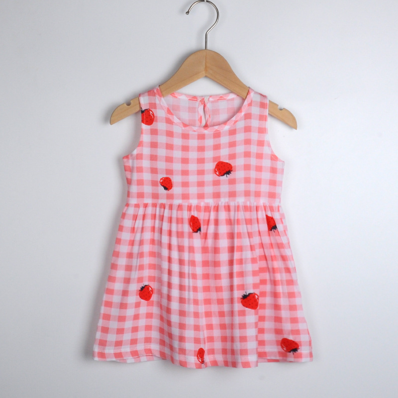 Cute Pastoral Animal Cartoon Flower Cotton Silk Girls Dresses display picture 32