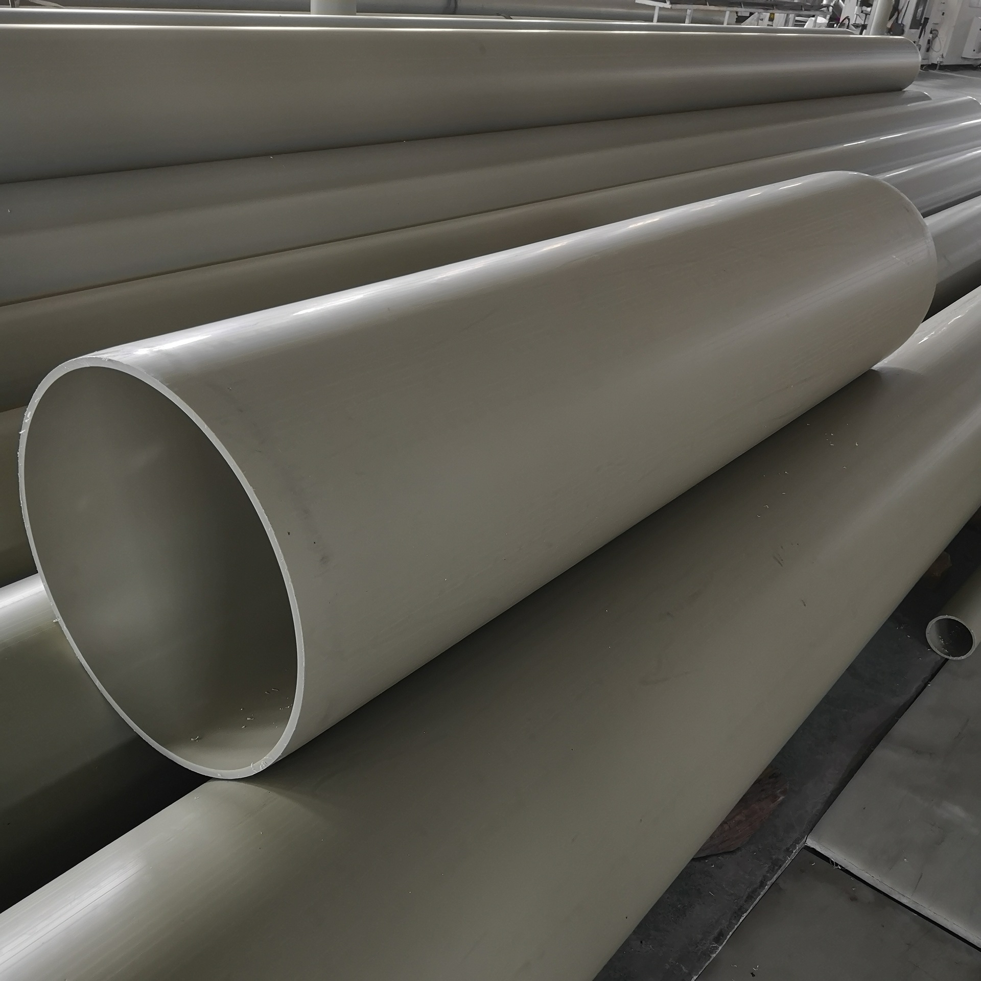 厂家供应批发耐腐蚀PP流体管 PPH增强化工管道 规格可定制