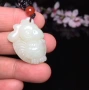 男女生肖卡通生肖鸡白玉