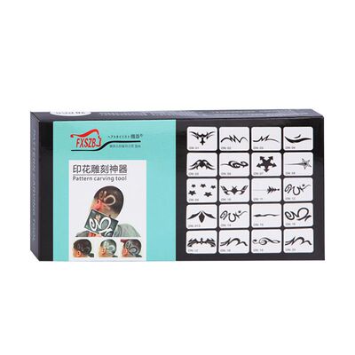 Wan Mei Manufactor Direct selling Hairdressing carving Model diagram Haircut Hairdressing carving Electric clippers Nick mould Hairdressing tool