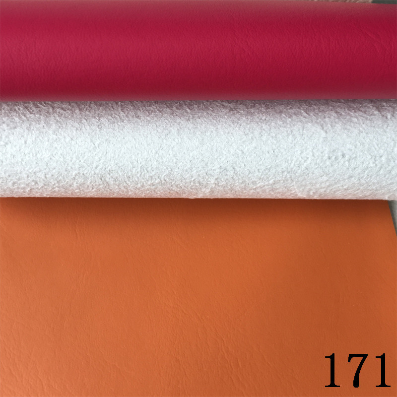 现货批发半PU亚光肤感麂皮绒人造革沙发箱包革汽车座椅内饰革面料