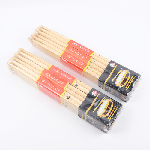 5A drum sticks, drum sticks, solid wood jazz drumsticks, popular maple 5B musical instrument accessories, jazz drum sticks