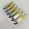 Stainless steel nail tie large oblique mouth golden glue full nail knife 2 yuan store