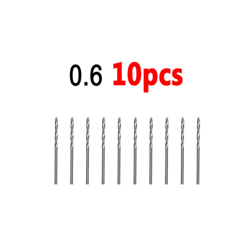 High-speed steel straight shank twist drill 40-piece set of hole drill bit tool accessories 4241 natural round shank drill bit
