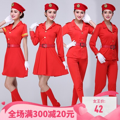 sailor clothing brand new Woman suit 2018 new pattern summer Short sleeved Uniform dance square dance costume adult