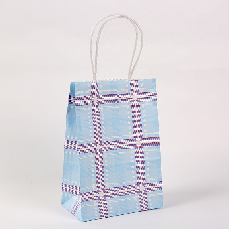 Simple Style Plaid Kraft Paper Daily Gift Wrapping Supplies display picture 7