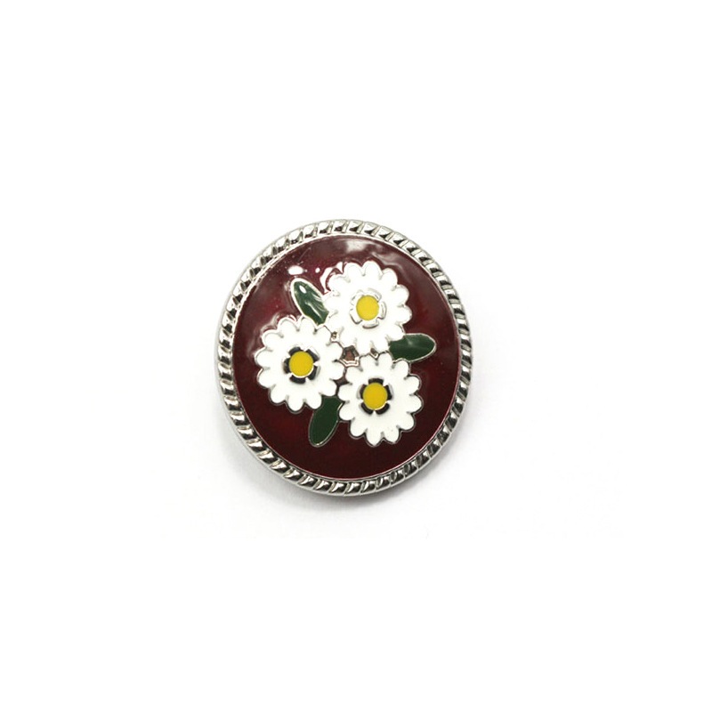 Factory direct monopoly buttons high-end fashion metal buttons hand sewing buttons atmospheric coat buckle