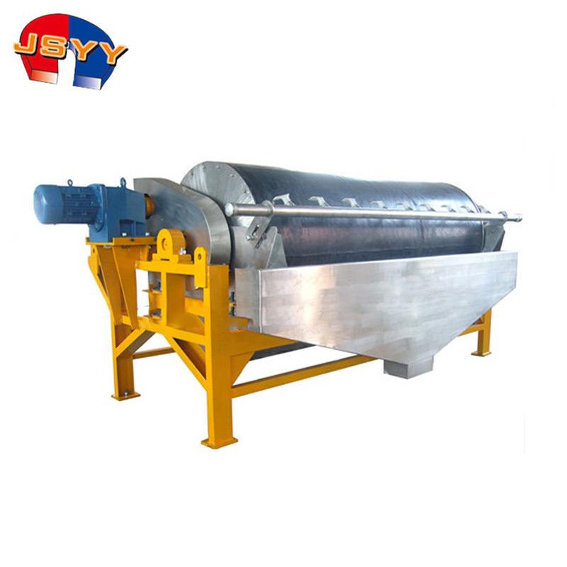 生产重介质湿式高品质 湿式半逆流永磁筒式磁选机 NdFeB 厂家供应