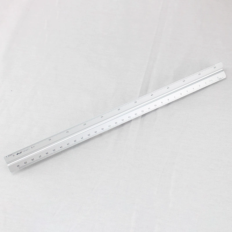 Пустотность коэффициент, virtue of aluminum aluminum three -edge, hollow color 30cm metal triangle size ratio