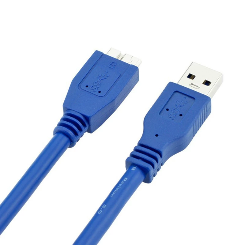 1,5-метровый USB3.0 кабель передачи данных A-пара Micro USB, быстродействующий кабель для внешнего жесткого диска