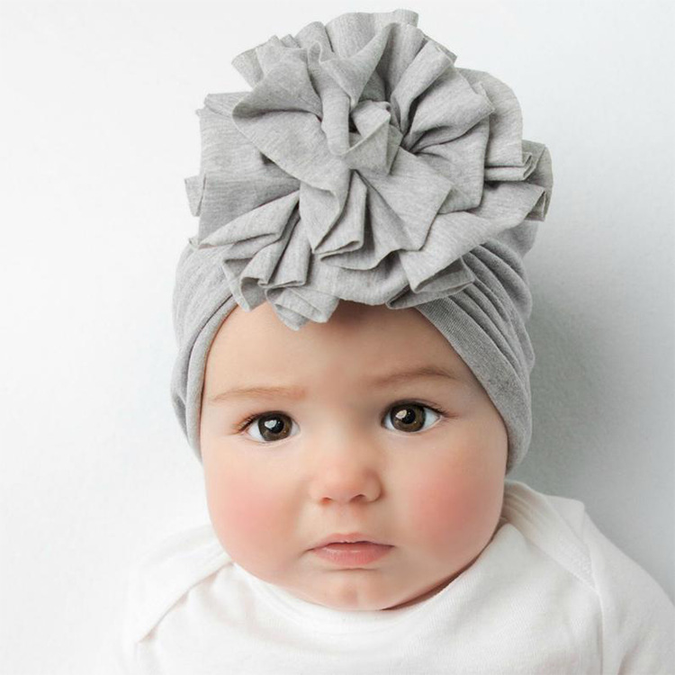 Children's Handmade Flower Hats Petals Fetal Caps Hedging Caps Wholesale display picture 3