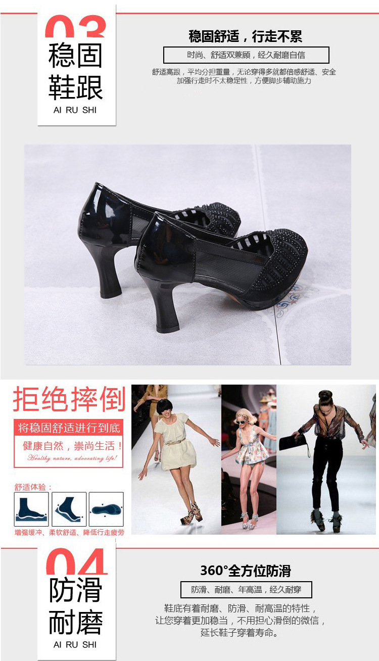 Chaussures été pour femme en Caoutchouc - Ref 3345589 Image 11