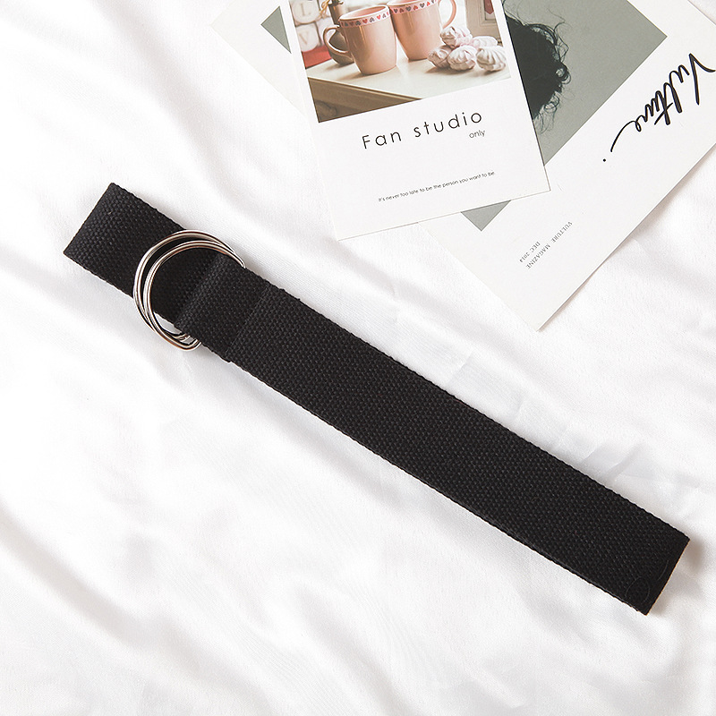 Non -label buckle black