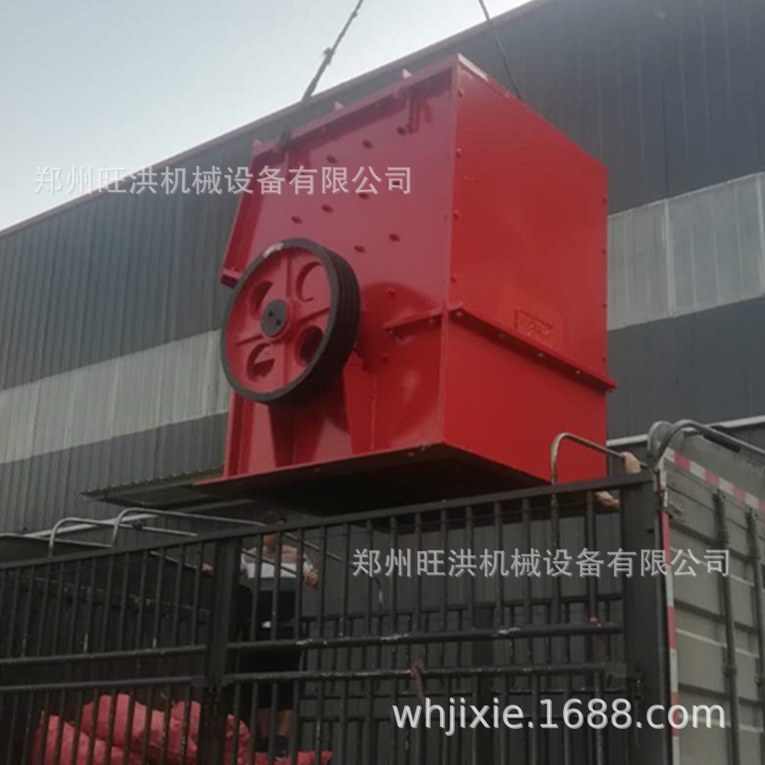 一机多用箱式重锤破碎机 混合石料破碎机 轮胎建筑垃圾移动破碎车