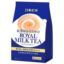 日本进口日东红茶袋装速溶冲饮奶茶 蜂蜜梅子青提固体饮料10小包