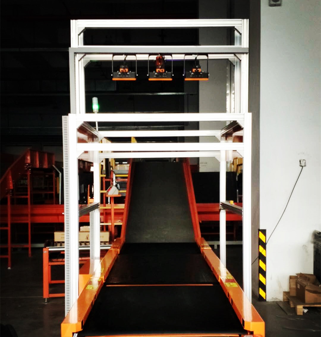 自动称重扫码分拣设备全自动称重条码识别分拣机智能称重分选机