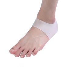Nhà máy trực tiếp lỗ với bảo vệ chân vớ gót chân silicone bảo vệ gót chân với lỗ bảo vệ gót chân Miếng dán gót