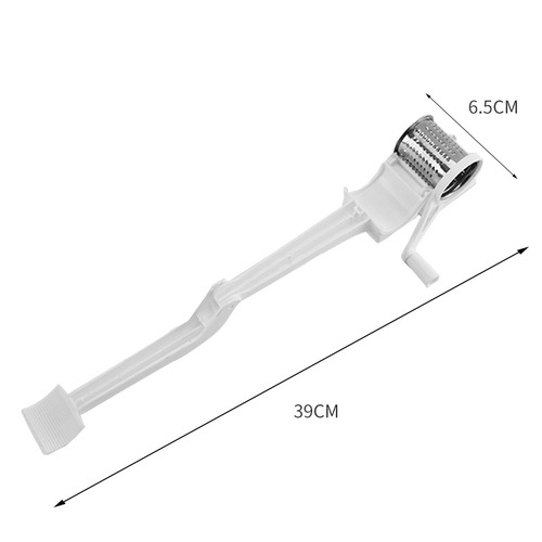 Stainless Steel Cheese Grater Hand Rotary Cheese Grater Plastic Mini Cheese Grater