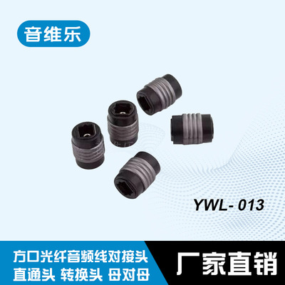 音维乐批发光纤线对接头 方口光纤音频线直通头 转换头 母对母|ms
