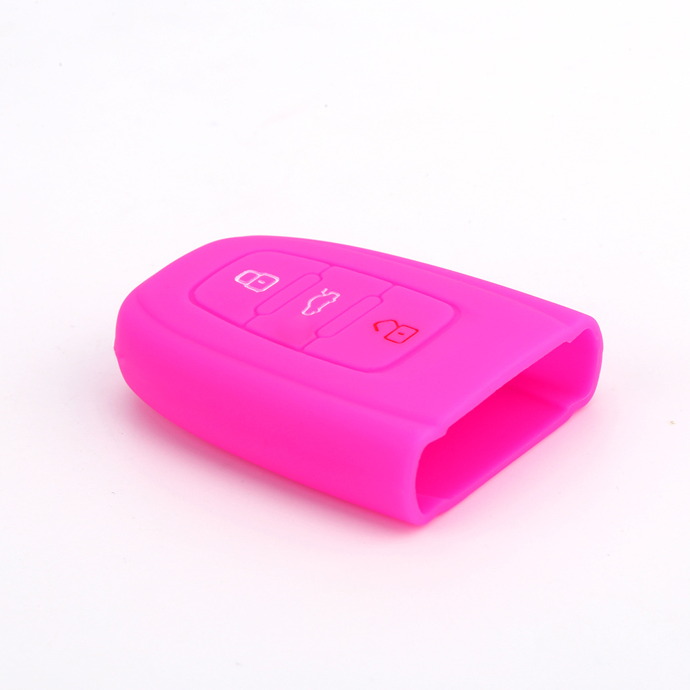 For Audi A6L RS6 RS7 silicone key case R8 S8 key case RS5S4 remote control case Silica ge