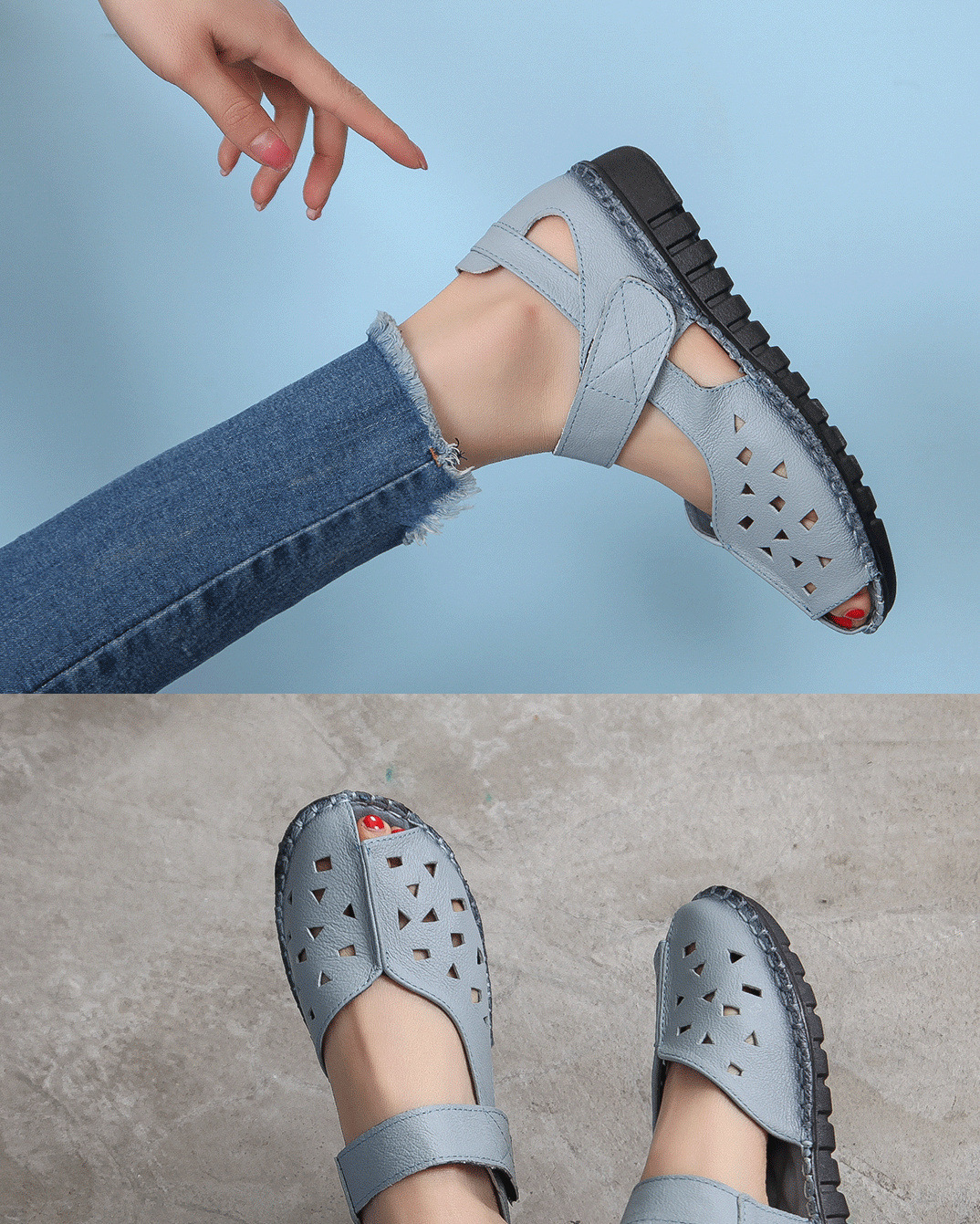 Chaussures été pour femme en Caoutchouc - Ref 3346391 Image 22