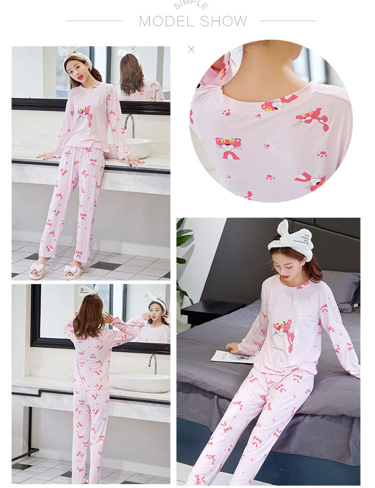 S粉红豹长袖套装 (4)