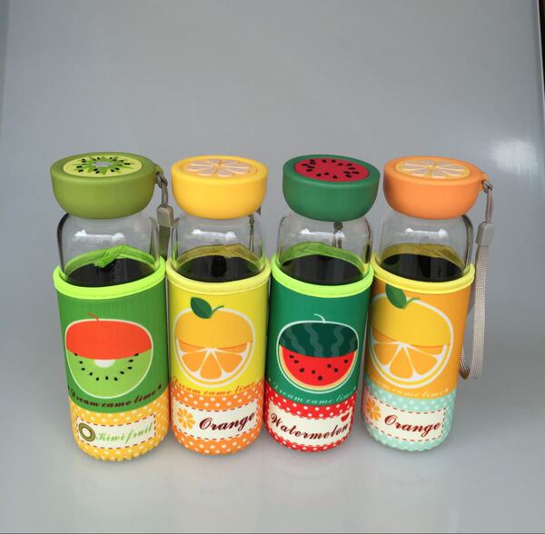 Creative cartoon fruit cover high temperature resistant transparent…