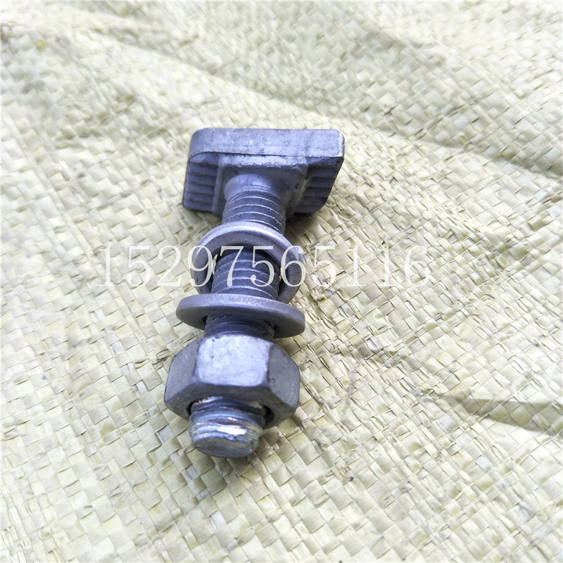 16*60玻璃幕墙T型螺栓 哈芬槽配套T型螺栓 恒诺热镀锌哈芬槽螺栓