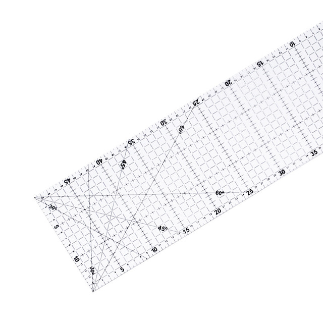 黑色方形亚克力直尺高清透明方尺制衣服装制版工具 价格 厂家 哪里买 我有货 B 5yoho Cn
