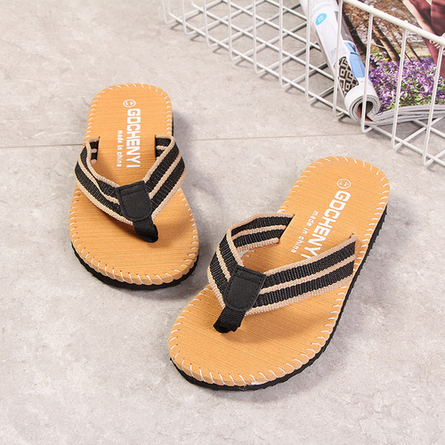 Summer casual simple beach flip-flops Korean fashion trend indoor and outdoor flip-flops drop shipping