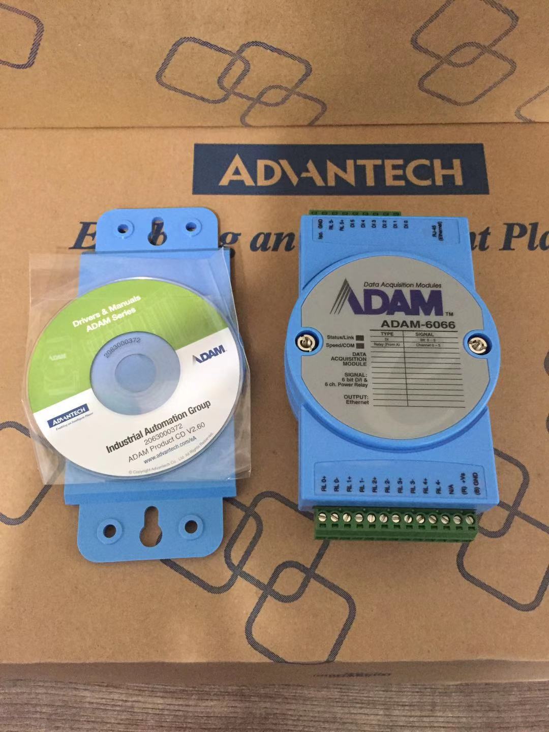 研华ADAM-60666输入工控机计频输出PWM脉冲支持Modbus/TCP控制器
