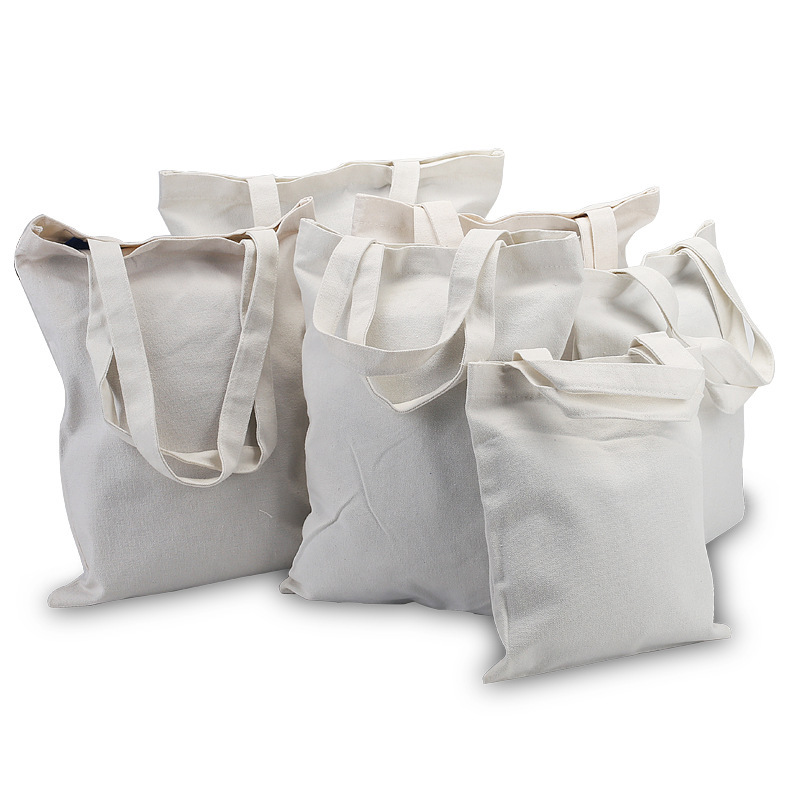 广州厂家直销帆布袋 厂家质量保证纯白定 制手提袋购物单肩包