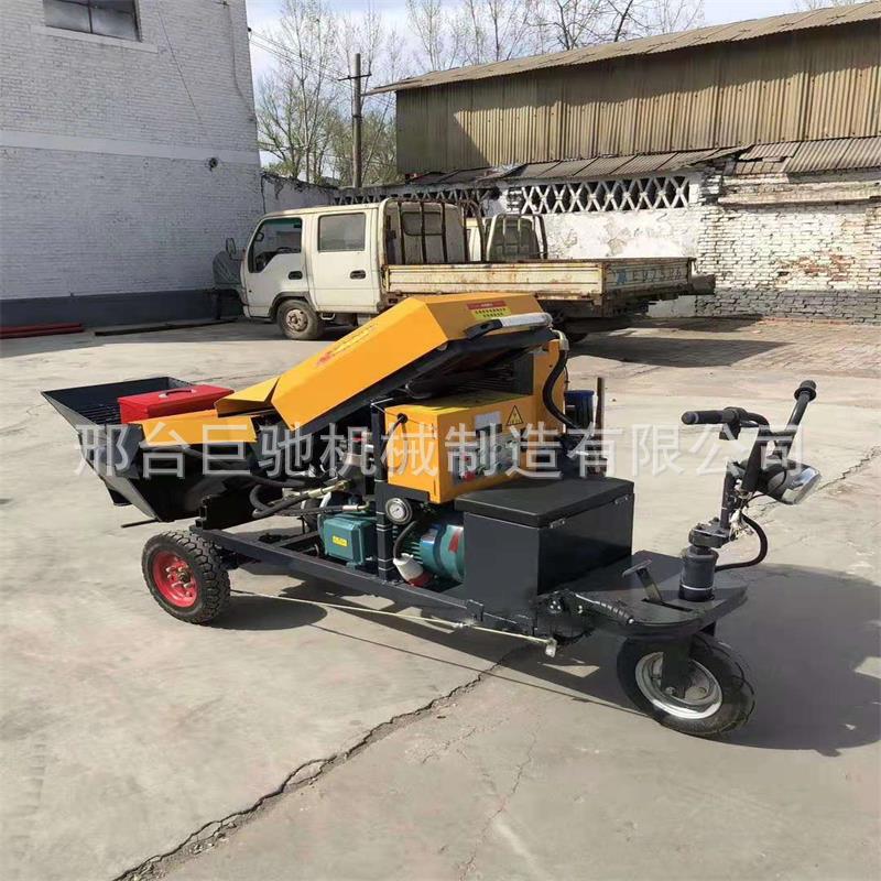 新型二次构造柱泵 大颗粒混疑土输送泵  工地地面构造浇筑泵