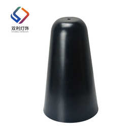 提供江浙沪 LED铝制筒 灯罩 灯具配件 黑色铝制加厚灯罩