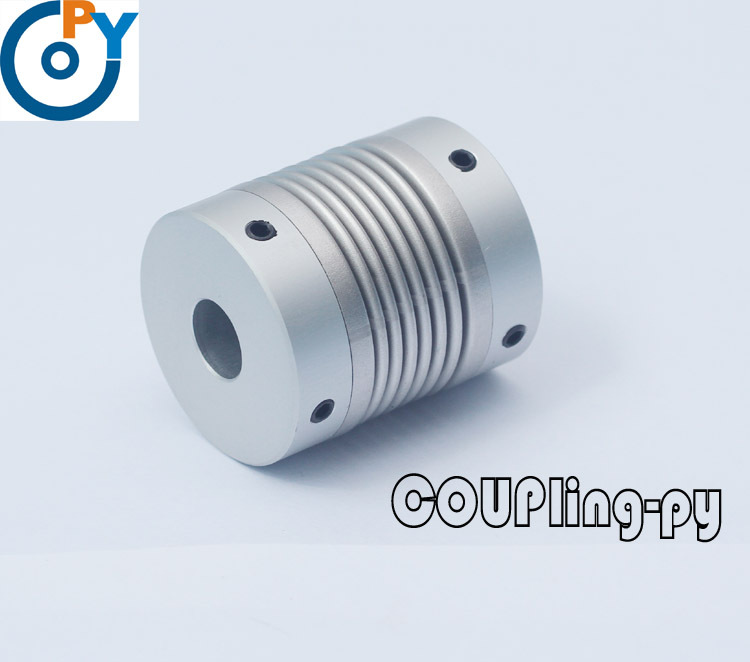 顶丝型微型波纹管联轴器编码器 丝杆传动