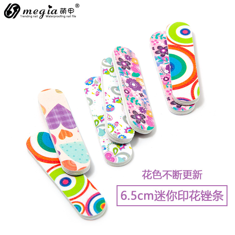 6.5*1.5 Small Rubbing Strips, Gift Gifts, Cute Mini Nail Files, Manicure Shaping and Polishing Strips