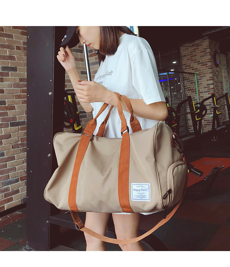 Unisex Basic Classic Style Solid Color Oxford Cloth Travel Bags display picture 15