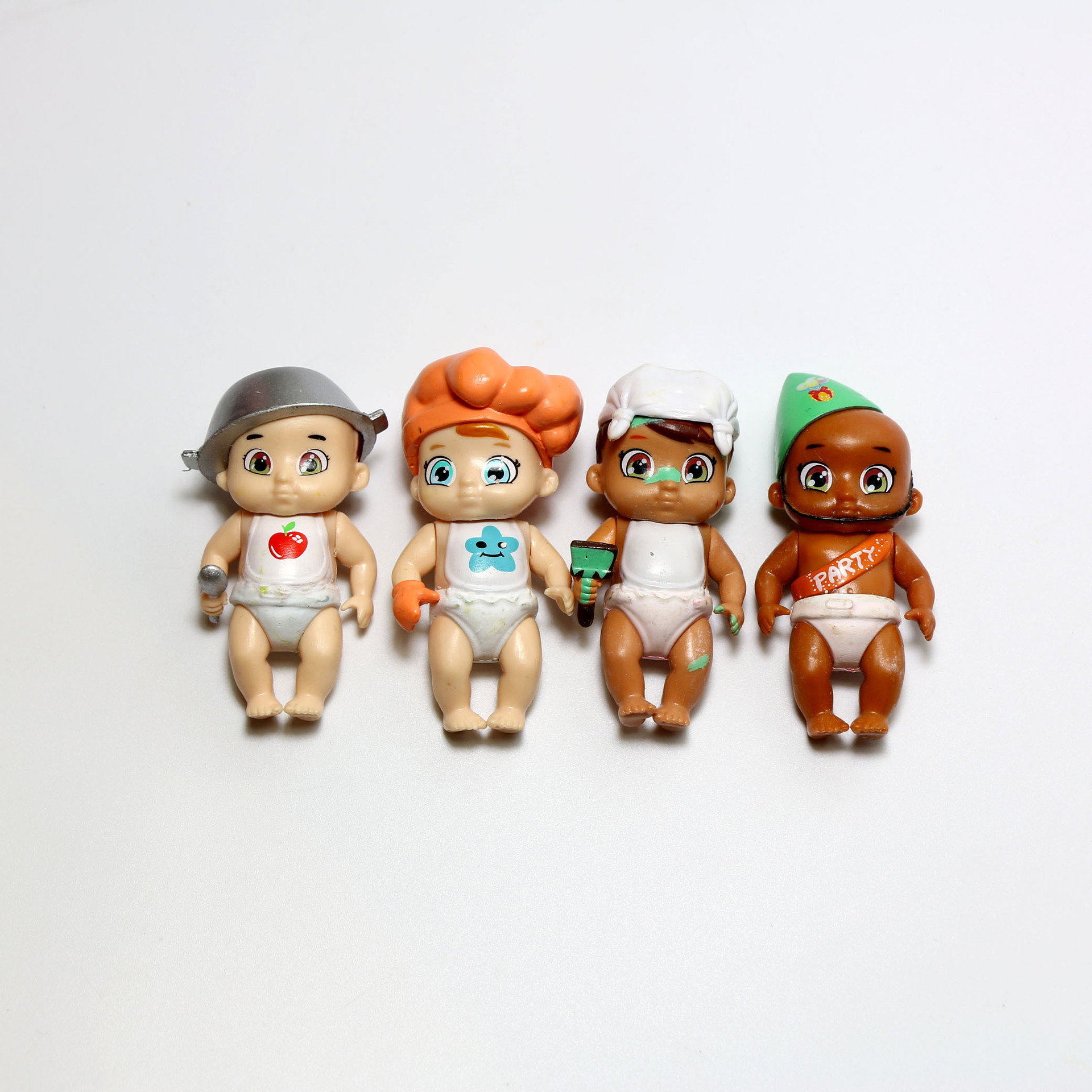 재고 3D 움직일 수있는  그림 재생 인형 PVC 플라스틱 인형 새해 선물 장난감 컬렉션 장식품