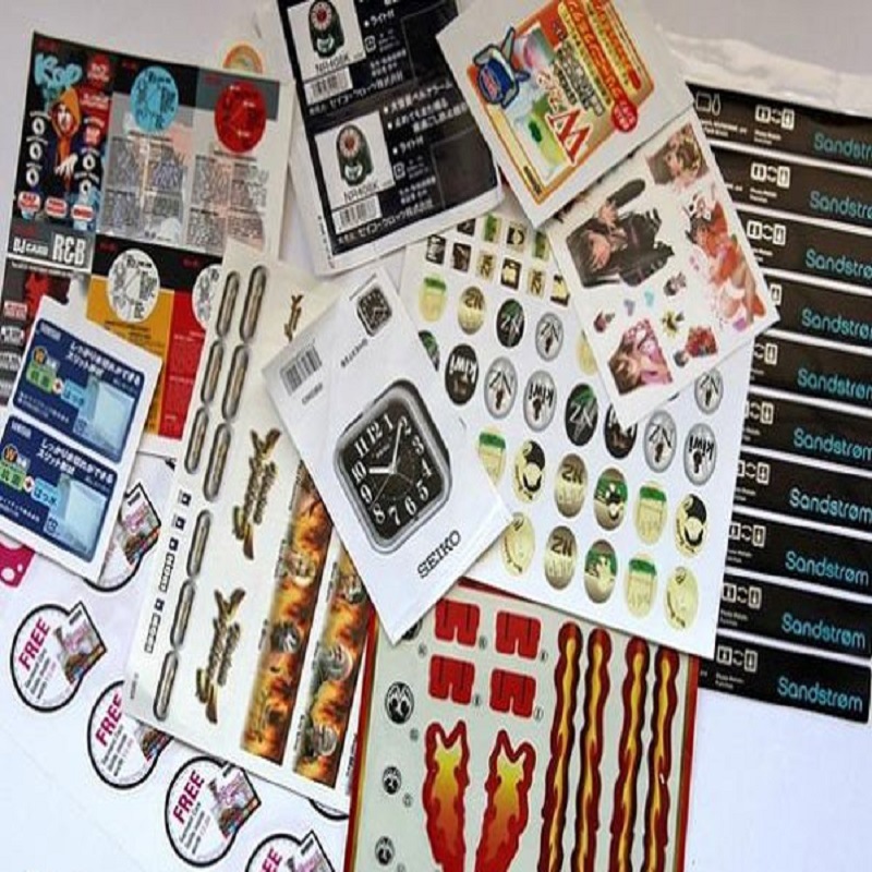 生产PVC不干胶  不干胶印刷不干胶标签标贴  彩色透明不干胶