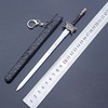 Datang Glory Tang Knife Qi Jiadao Tang Hengdao Black Golden Swords and Rainbow Sword Xuan Sword Taiji Sword weapon keychain