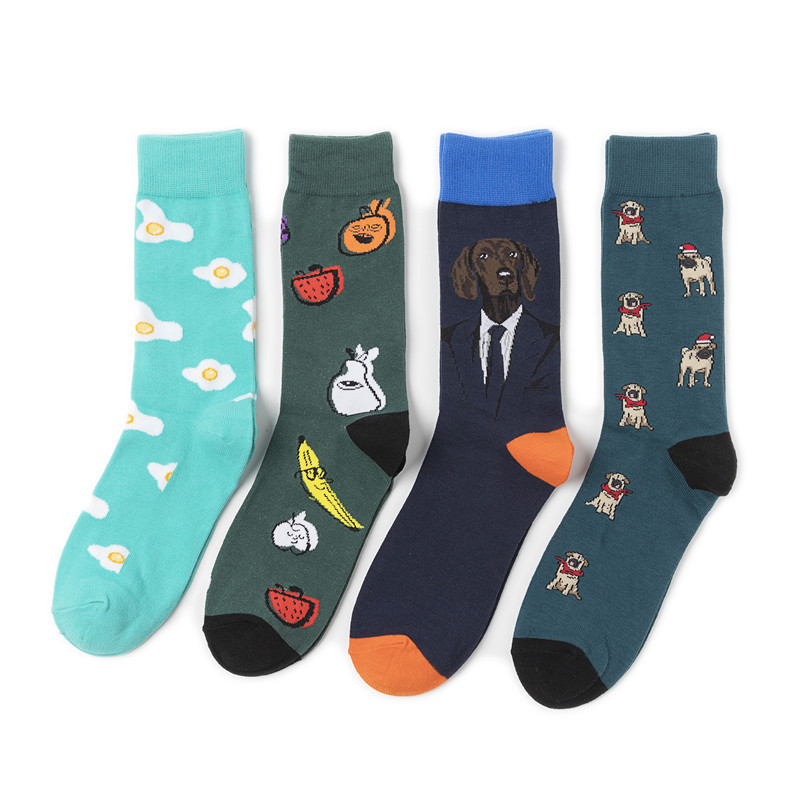 65g Weight Socks Classification Socks Lingerie Type Cotton (more than 50%) Fabric Type A Pair Quantity Casual, Daily Occasion Animal, Color Block Pattern All Seasons Season Unisex Gender Cute Style A Pair Cute Unisex Animal Color Block Cotton (more Than 50%) Ankle Socks 无