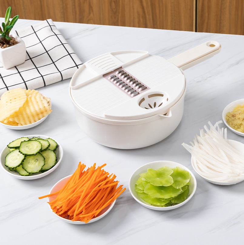 H894 multi-función DE CORTADOR de verduras manual de patata rallado slicer hogar cocina rallador de zanahoria