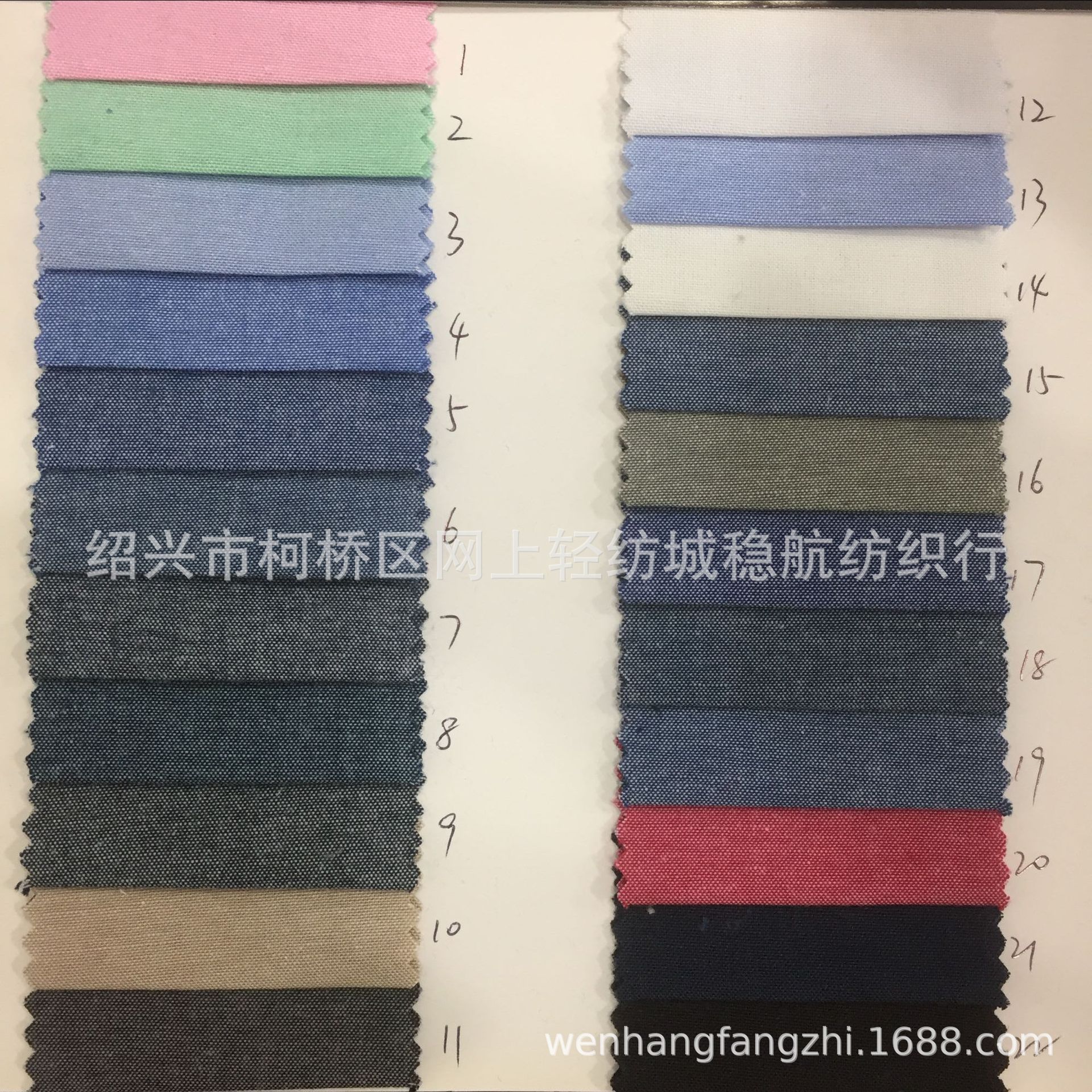 现货色织精品涤棉青年布面料 春夏秋季男女装衬衫长短袖服装布料