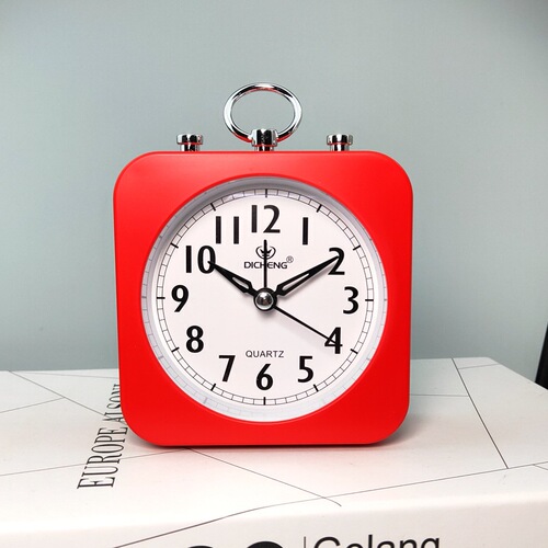 Creative Candy Lazy Silent Alarm Clock, Desk Minimalist Style Clock, Factory Direct Sale OS003