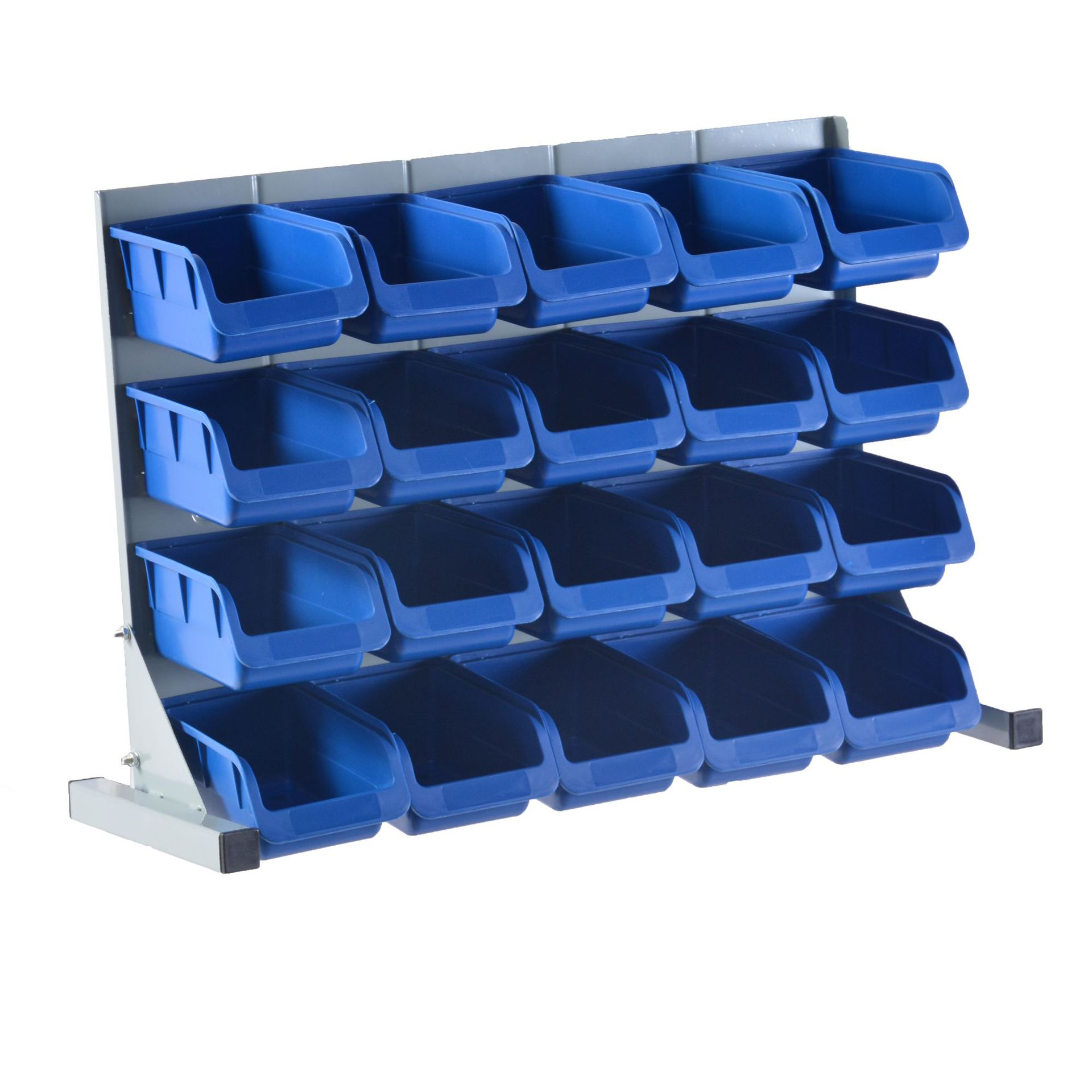 Sterilite Lot De 6 Bacs De Rangement Industriels Empilables Avec