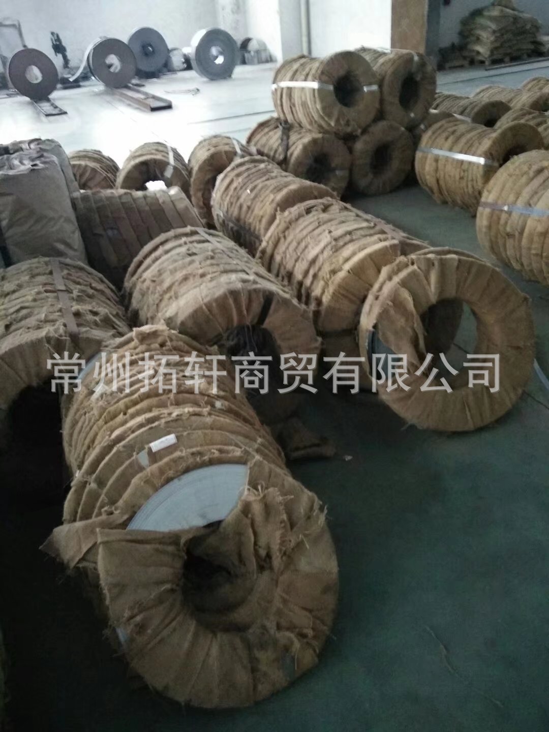 镀锌铁皮打包带 冷镀锌打包带  铁皮烤蓝打包带16 19 32