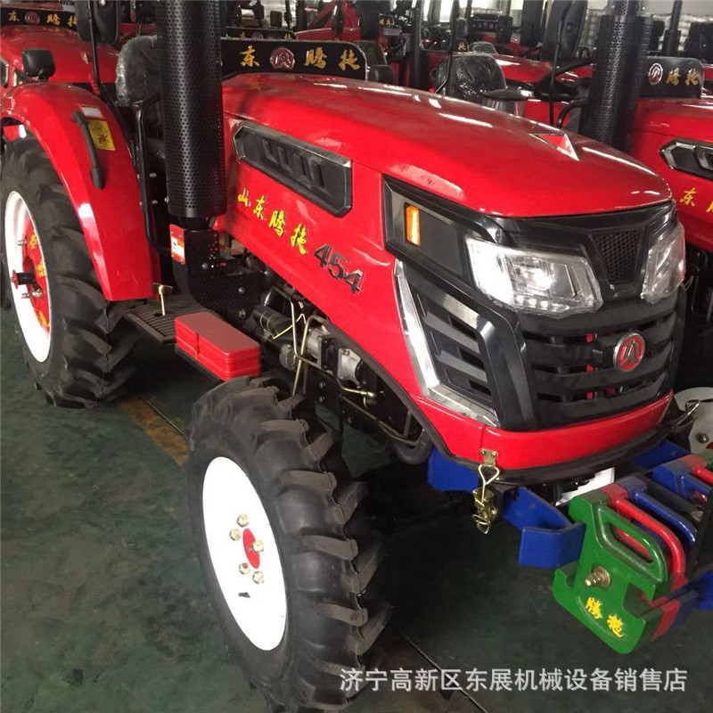 604国三电喷四驱农田耕整拖拉机 轮式多缸四轮拖拉机 旋耕机