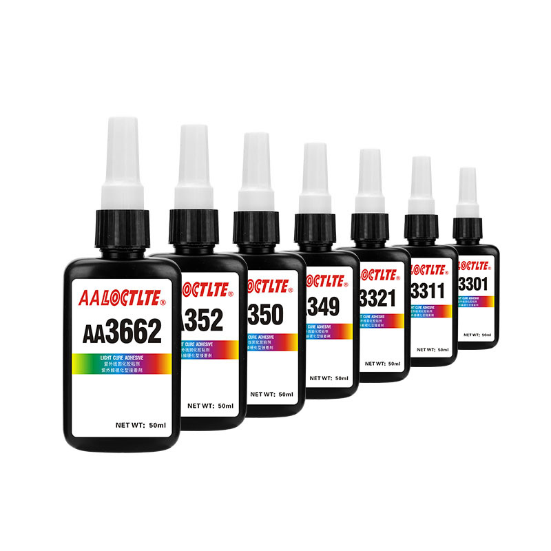 3301/3311/3321/349/350/352/3662粘接钢化玻璃水晶透明UV胶水
