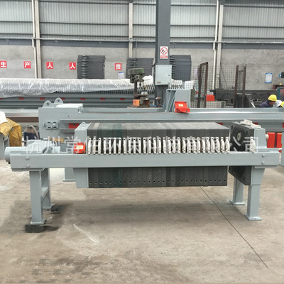 Filter press small-scale 500 type 630 Frame Filter press automatic Hydraulic pressure automatic Packing sludge Dehydrator