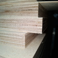 FSC认证床条板 排骨条 杨木同向板 全杨LVL门芯板 多层实木夹板